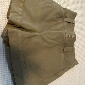 Spanx Olive Green High-Waisted Shorts Excellent Condition! Worn once!